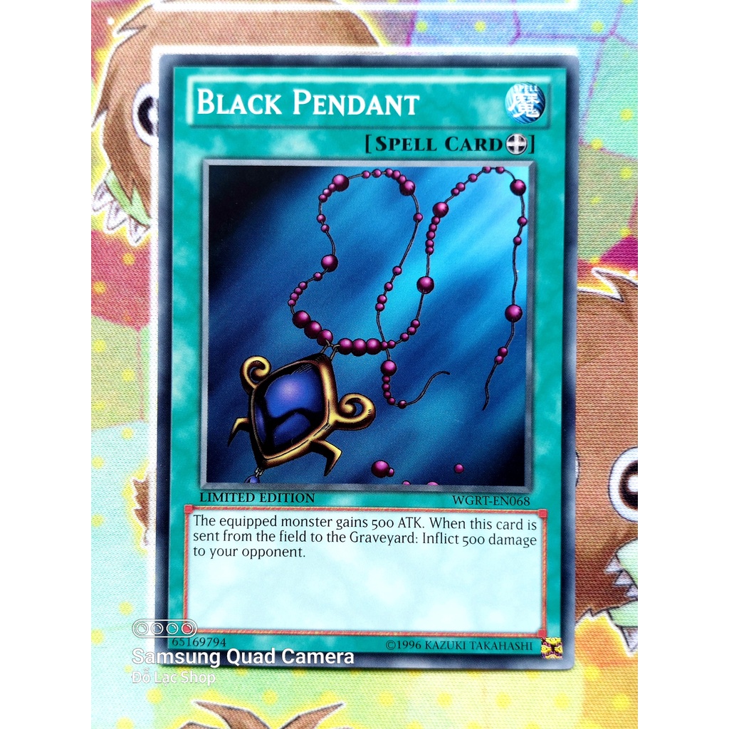 Thẻ Bài Yugioh Spell Black Pendant - Common