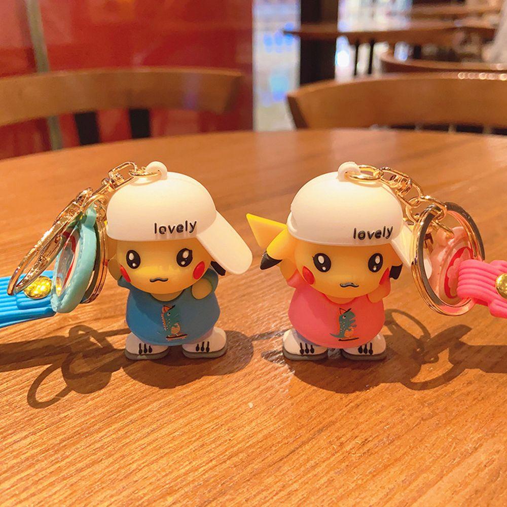 Móc Chìa Khóa Hình Búp Bê Hoạt Hình Pokemon Dễ Thương