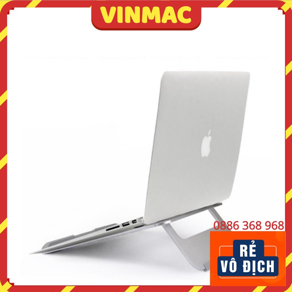 Giá Đỡ Macbook Nhôm Gấp Gọn Tản Nhiệt Laptop 13 inch, 14 inch, 15.6 inch, 17 inch để bàn cao cấp