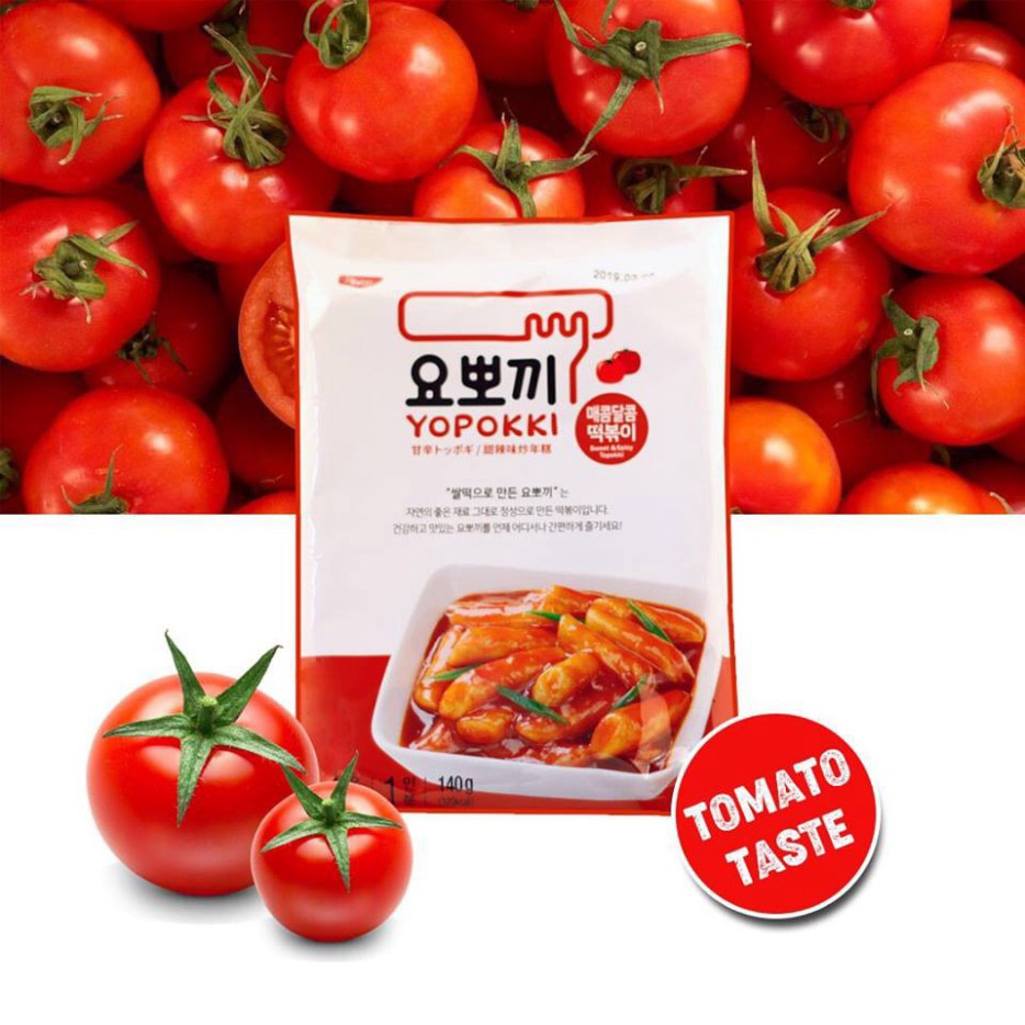 Bánh gạo Hàn Quốc Yopokki Topokki gói 140gr | BigBuy360 - bigbuy360.vn