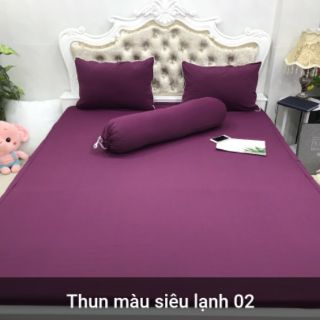 BỘ DRAP THUN SIÊU LẠNH BẢN CAO CẤP GIÁ HẤP DẪN