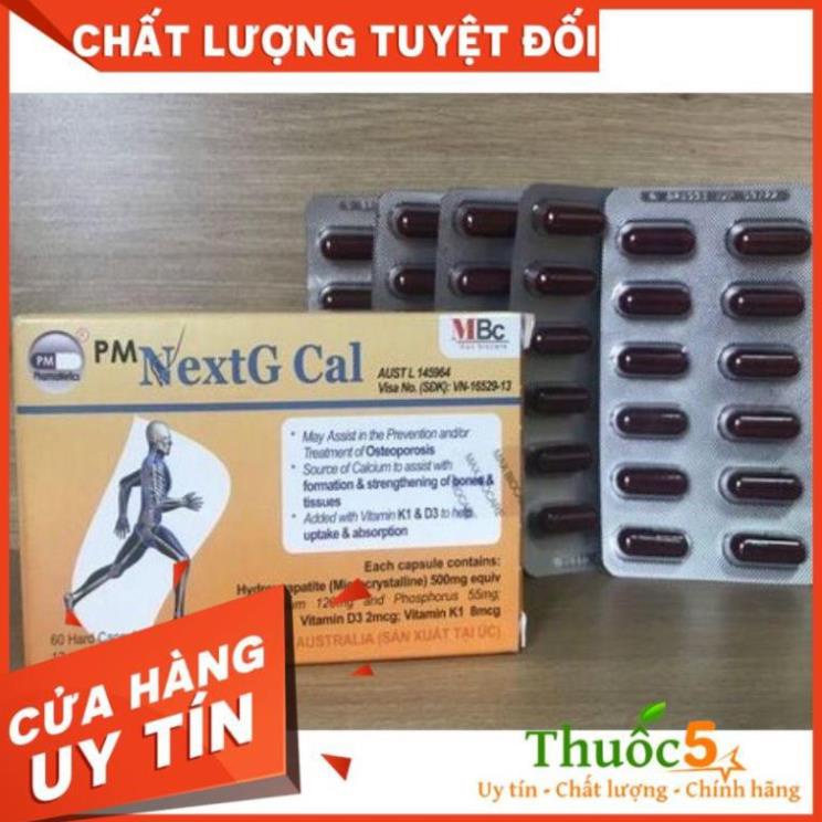 Viên Uống Bổ Sung Calci NextG Cal Hộp 60 Viên