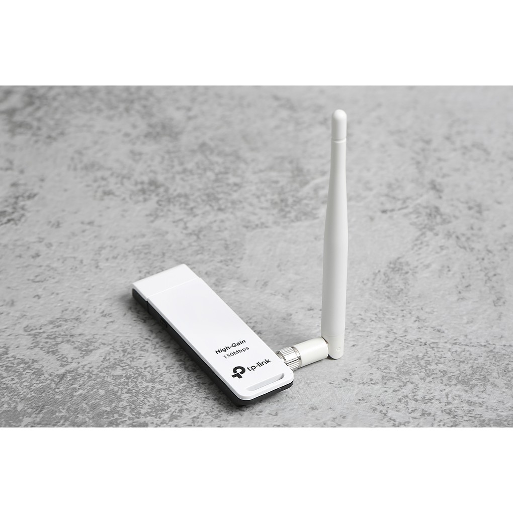 Bộ Chuyển Đổi Usb Không Dây TP-Link TL- WN722N , Usb Wifi Tốc Độ 150Mbps - Hàng Chính Hãng Bảo Hành 1 năm