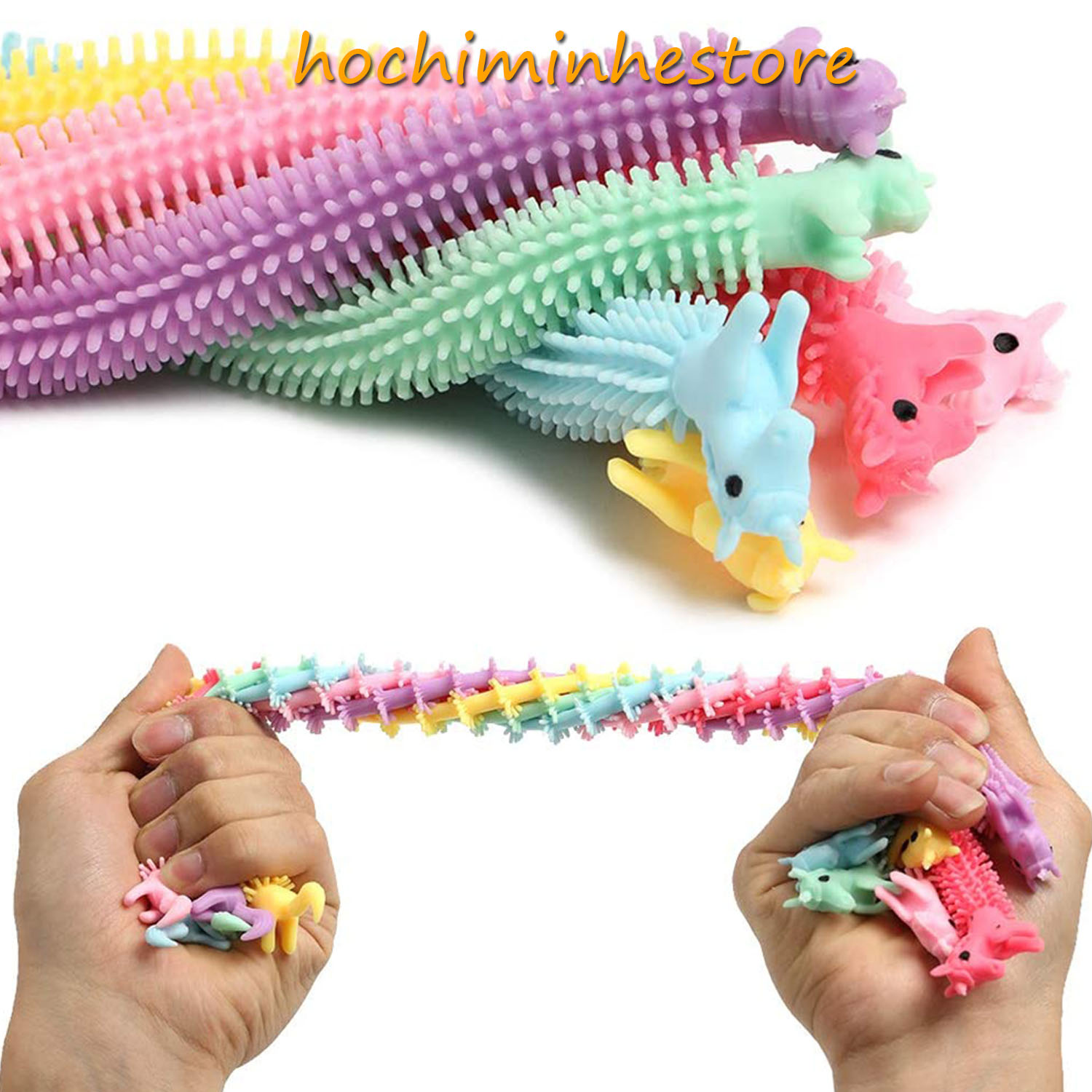 Đồ Chơi Xốp Squishy Giảm Stress Hình Kỳ Lân Dễ Thương Cho Bé