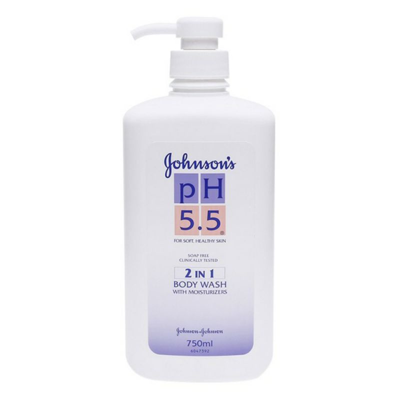 Sữa tắm Johnson's PH 5.5  2in1/hạnh nhân 750ml