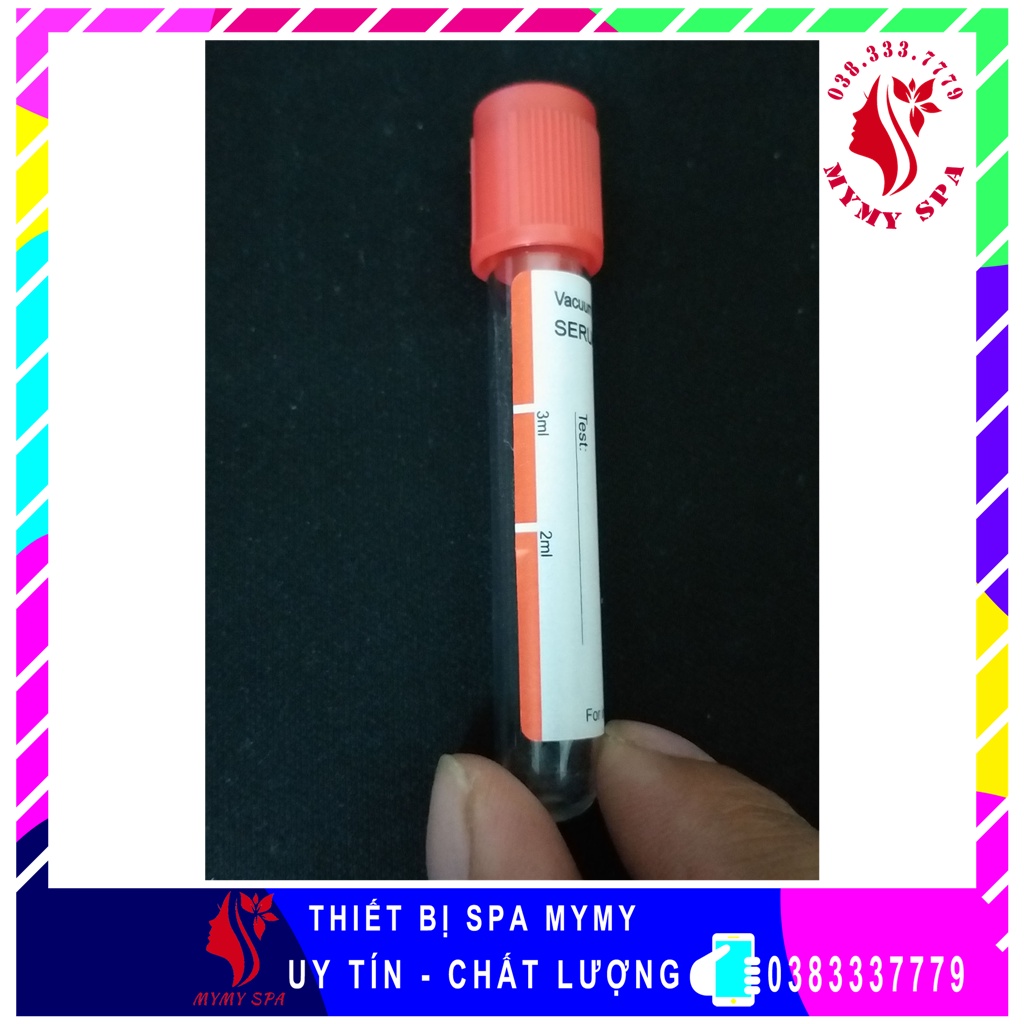 Ống nghiệm hút chân không - Không có chất chống đông làm PRP và PRF