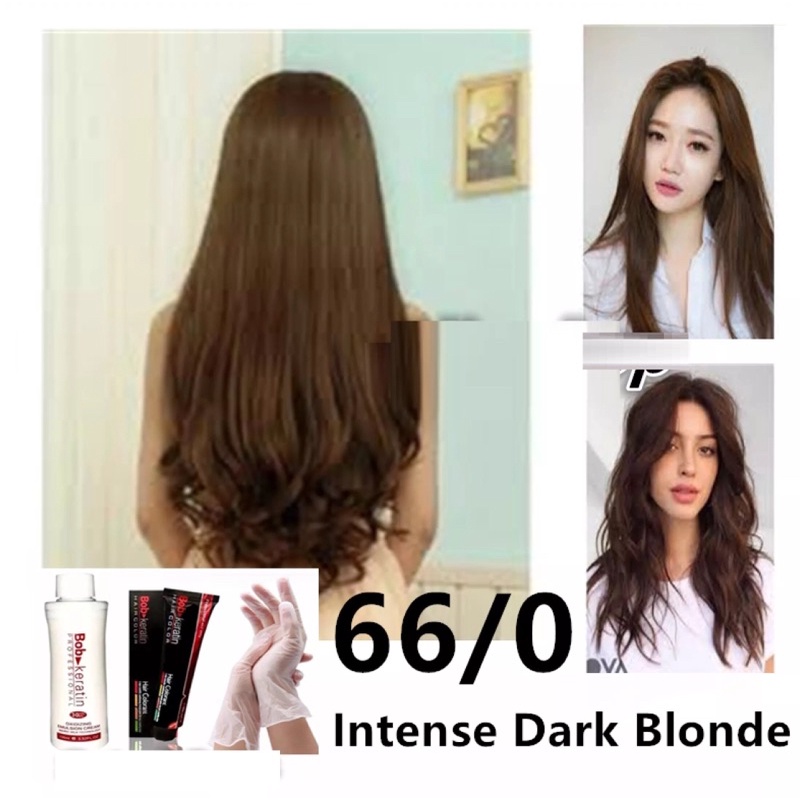 Tuýp Thuốc Nhuộm Tóc Tại Nhà Màu Nâu Vàng 6.0 Dark Natural Blonde Hair Dye Cream