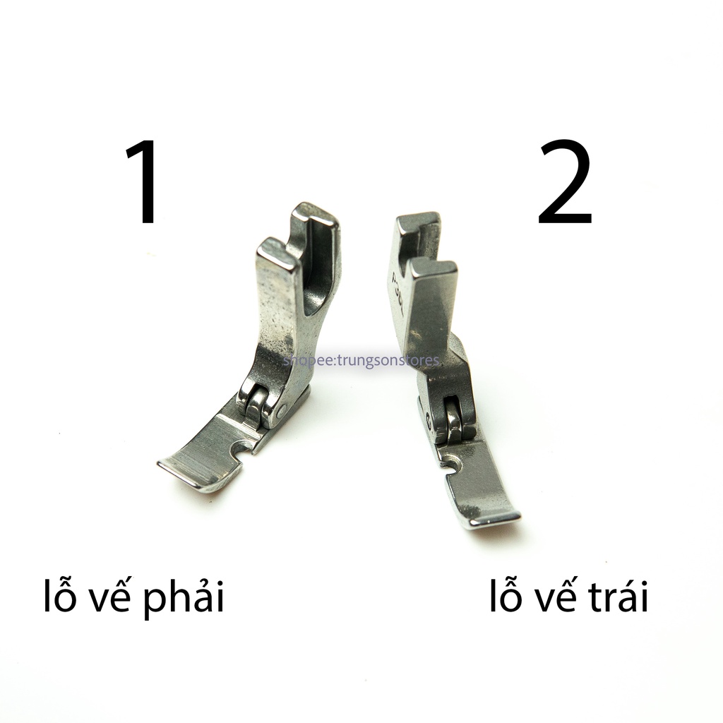 chân vịt tra khoá nửa BẢN TO máy may 1 kim công nghiệp jack, siruba ,juki,...