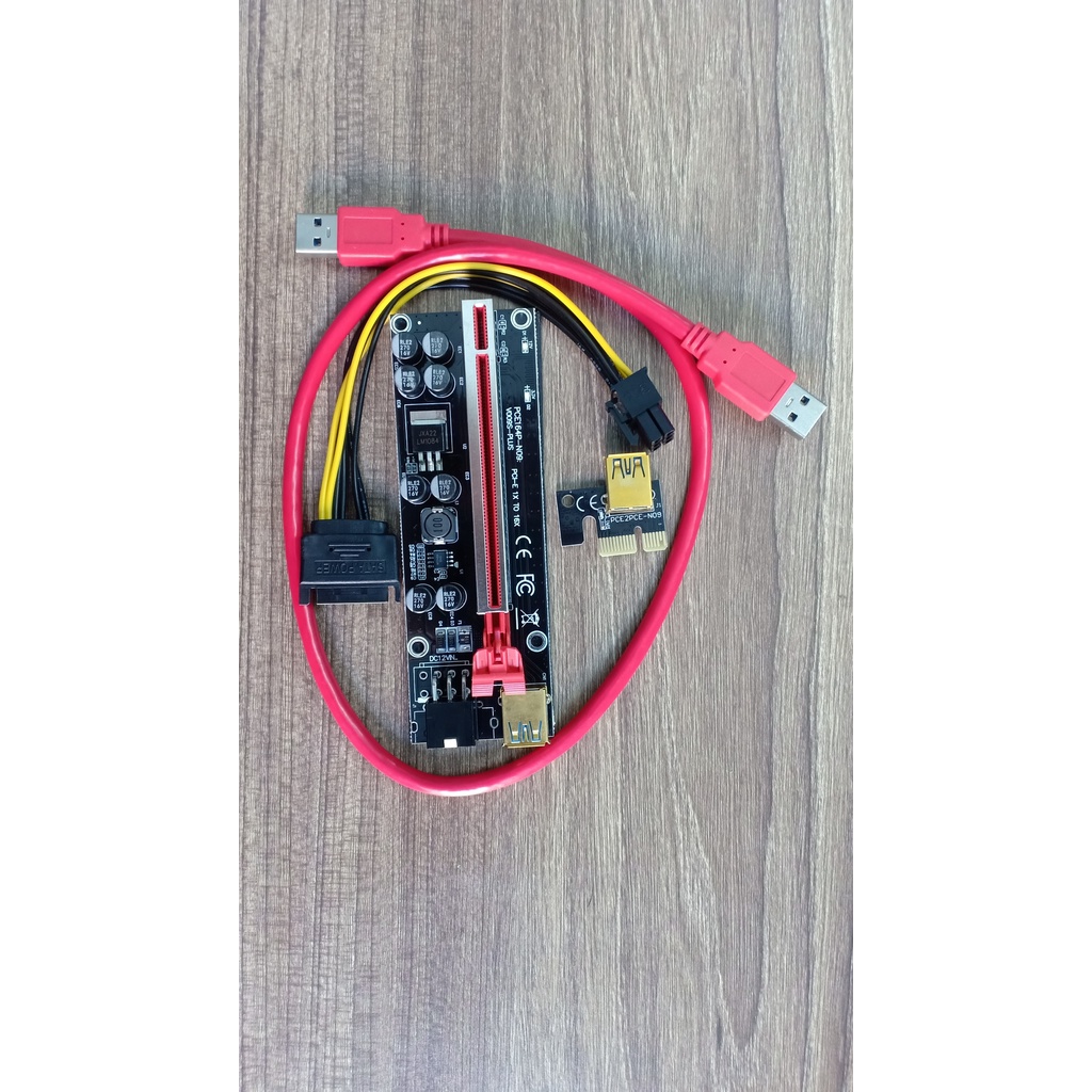 Bộ dây riser 009s plus Dùng được mọi dòng VGA hàng xịn chạy ổn định chống cháy nổ