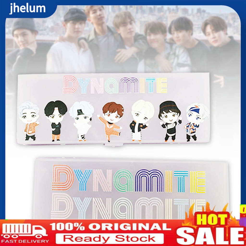 Túi Đựng Bút In Họa Tiết BTS Độc Đáo Cho Học Sinh