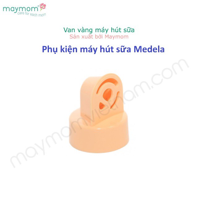 (Trợ giá) 1 Van vàng Maymom - Tương thích với máy Medela (Pump in Style, Symphony, Swing đơn, Harmony, Mini Electric)