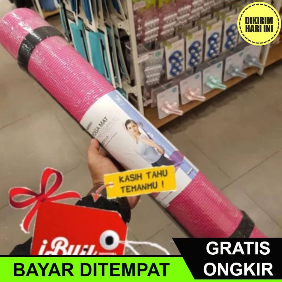 Thảm Tập Yoga Dày 0.3cm Cc4398 Miniso 173cm X L 61cm