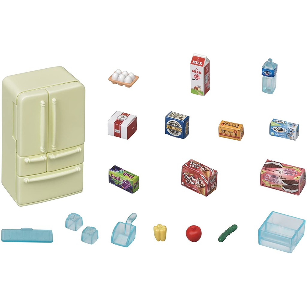 Sylvanian Families Bộ Tủ Lạnh 5 Cửa Refrigerator Set