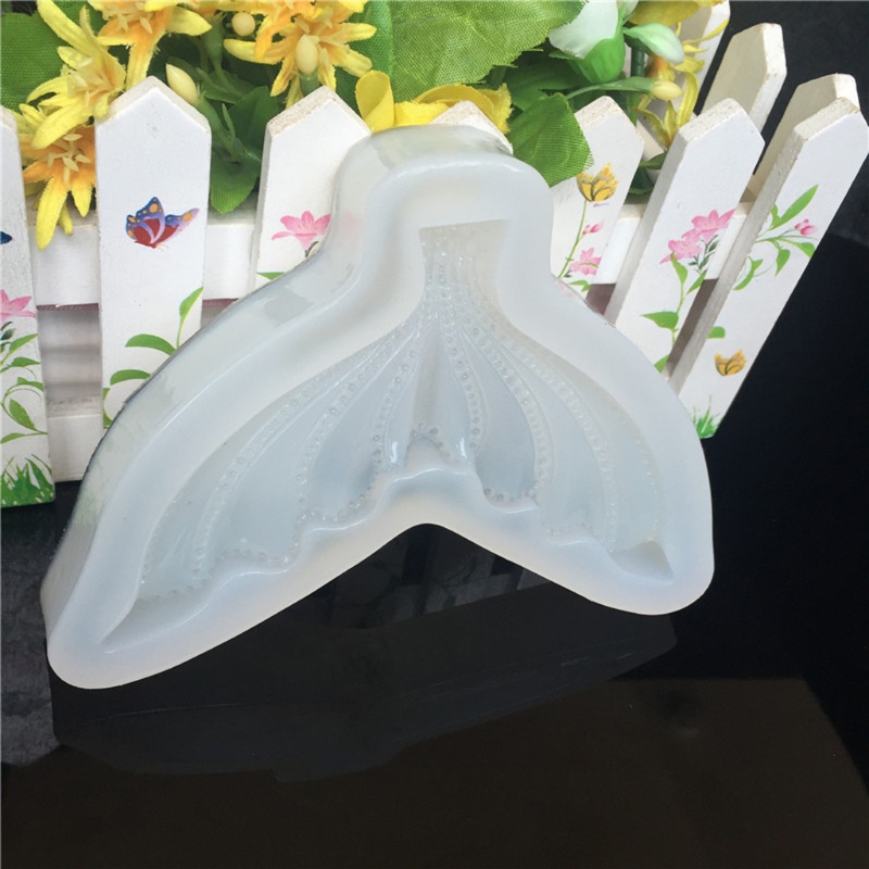 Sa Khuôn Silicone Hình Đuôi Cá Làm Trang Sức