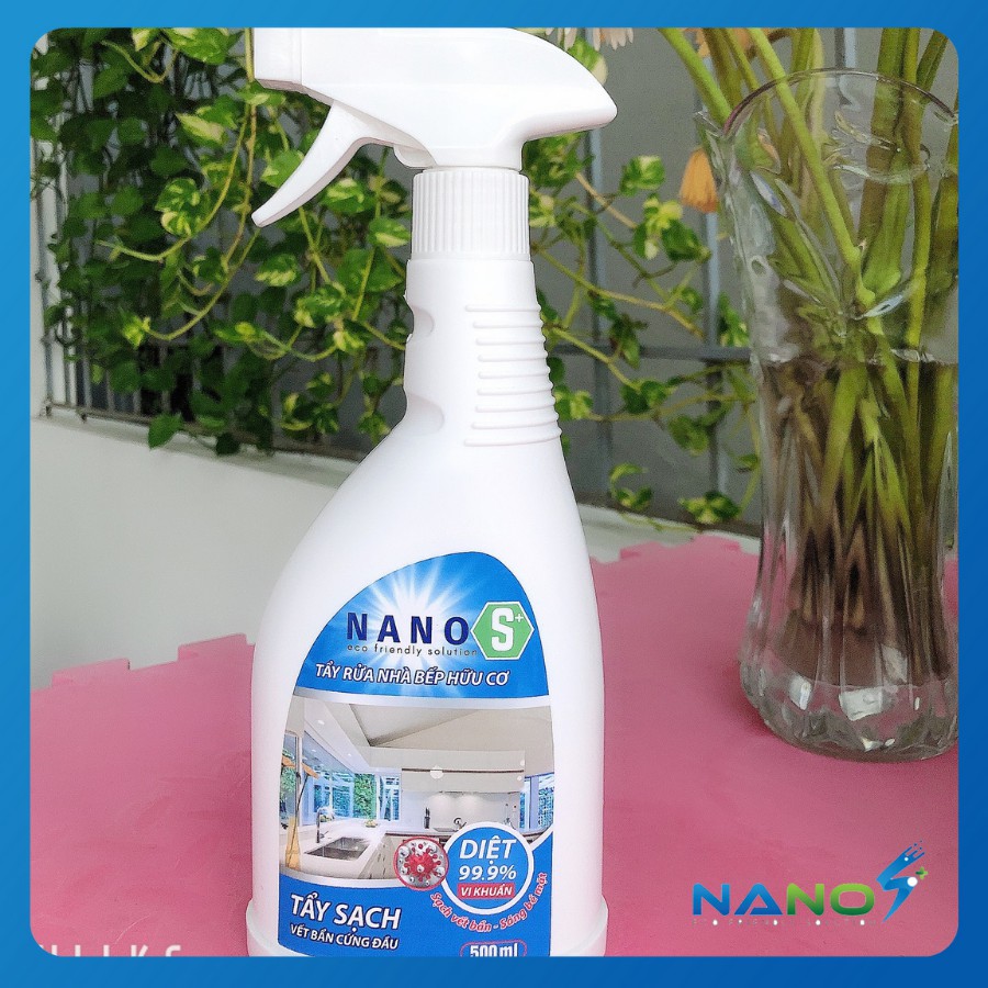 Dung dịch tẩy rửa nhà bếp Nano Bạc ( 500ml )