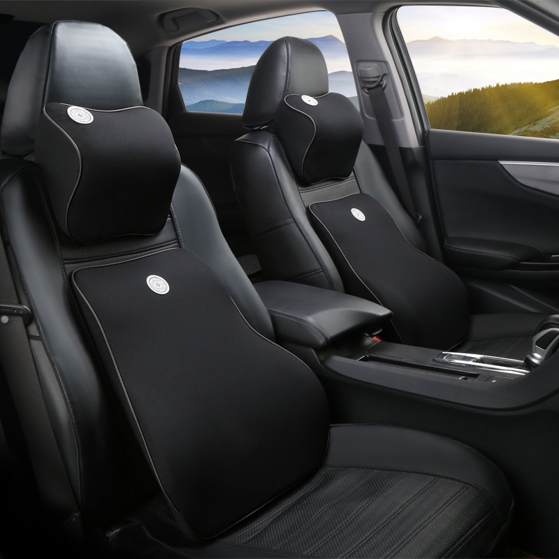 Tựa Lưng Cao Su Non Nỉ Nguyên Khối, Chống Đau Mỏi Đầu, Lưng - Anh Vinh Auto