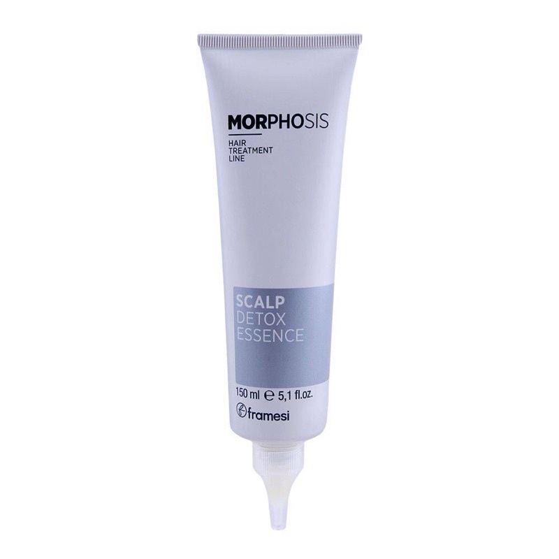 Kem thải độc da đầu cho da nhạy cảm, da dầu bã nhờn gầu ngứa Framesi Morphosis Scalp Detox Essence 150ml