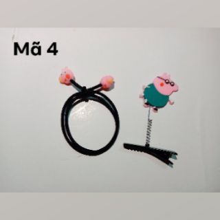 Set kẹp tóc - cột tóc
