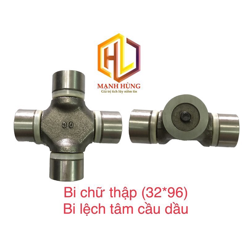 Bi Chữ Thập Bi lệch Tâm Cầu dầu 8T3