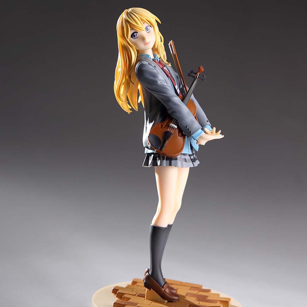 Mô Hình Nhân Vật Miyazono Trong Phim Hoạt Hình Your Lie In April Bằng PVC Dễ Thương Trang Trí Bàn Làm Việc