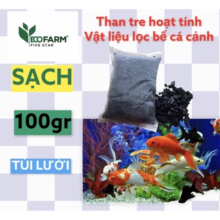Than tre hoạt tính lọc nước bể cá cảnh