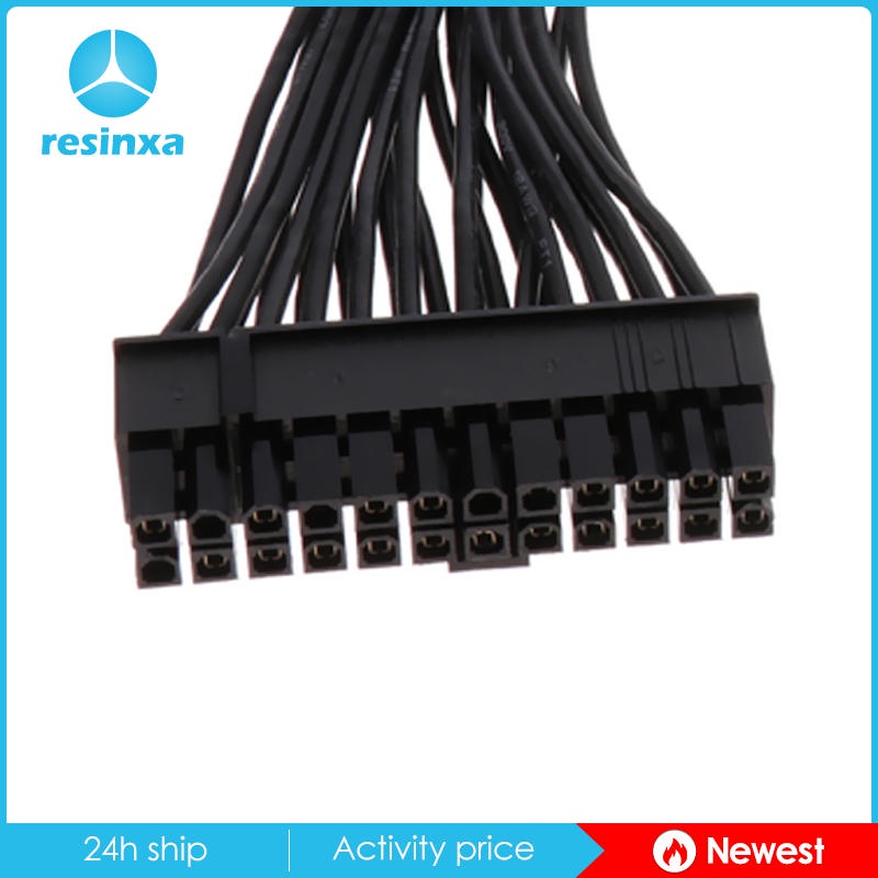 Dây cáp nối dài nguồn ATX 30cm 24 Pin PSU 24Pin 20+4pin