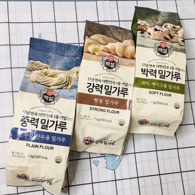 Bột mì Hàn Quốc Beksul 1kg