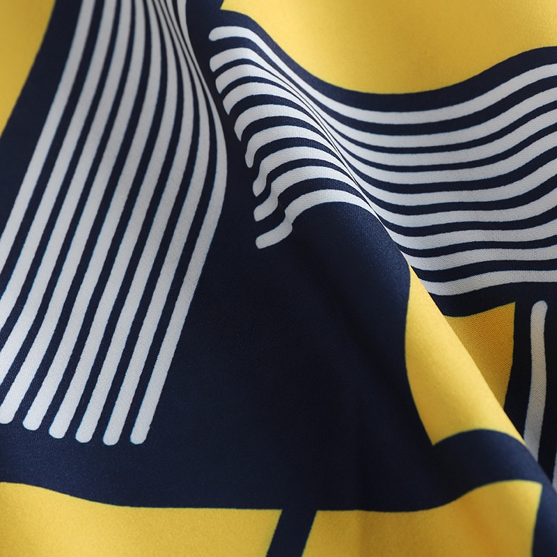 Zanzea Áo Sơ Mi Cổ Bẻ Ngắn Tay In Họa Tiết Hình Học Thời Trang Cho Nữ