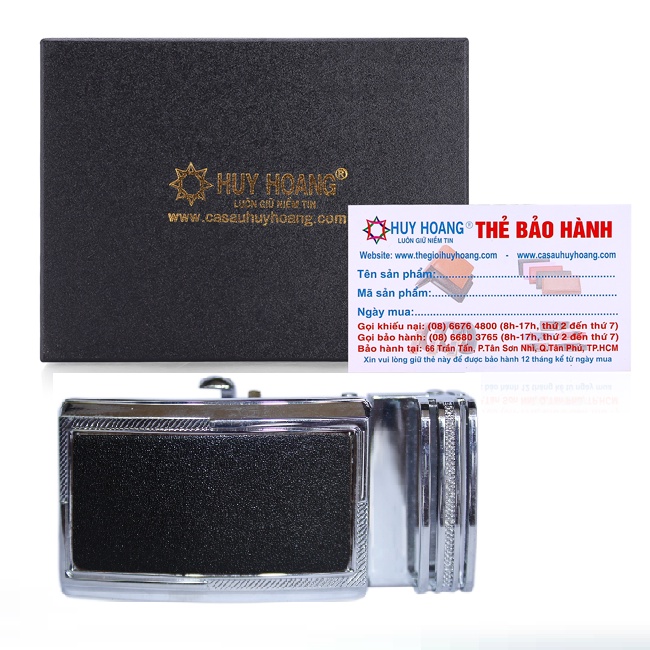 Đầu khóa da bò Huy Hoàng 3,5P nhiều loại màu đen HP9110-13-16-19