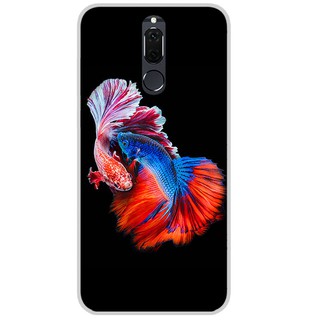 Ốp lưng cho điện thoại Huawei Nova 2i- Fish Couple