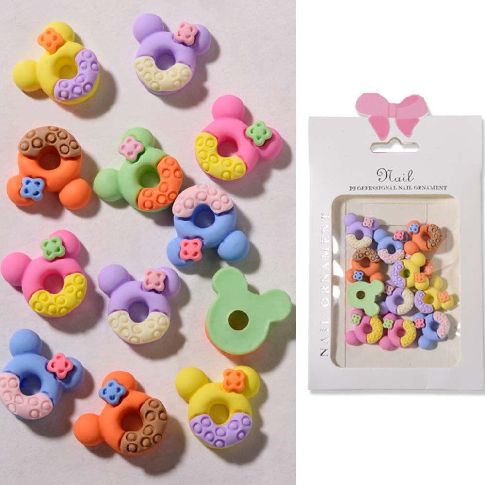 Phụ Kiện Trang Trí Móng Tay Hình Que Kem / Chú Thỏ Dễ Thương DIY