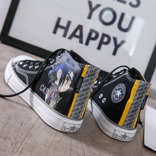 One Piece Breathable Trend Anime All-match Anime Graffiti giày nam | BigBuy360 - bigbuy360.vn