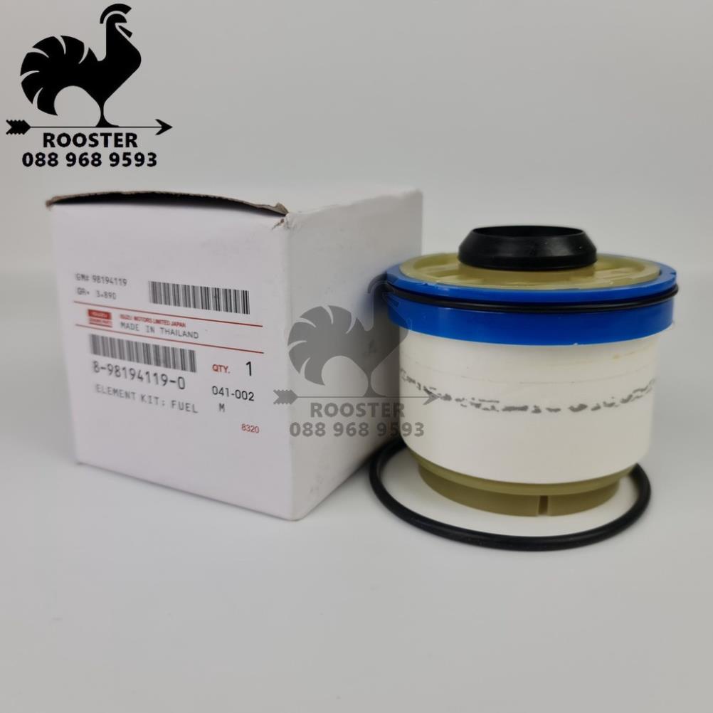 Lọc nhiên liệu, lọc dầu (Diezel) xe Isuzu D-max (2012-2021), Mux (Mã: 8981596930/8981941190)