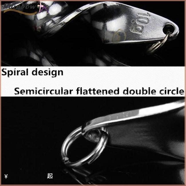 Mồi Giả Câu Cá 10g 14g 21g 28g Bằng Kim Loại Có Móc