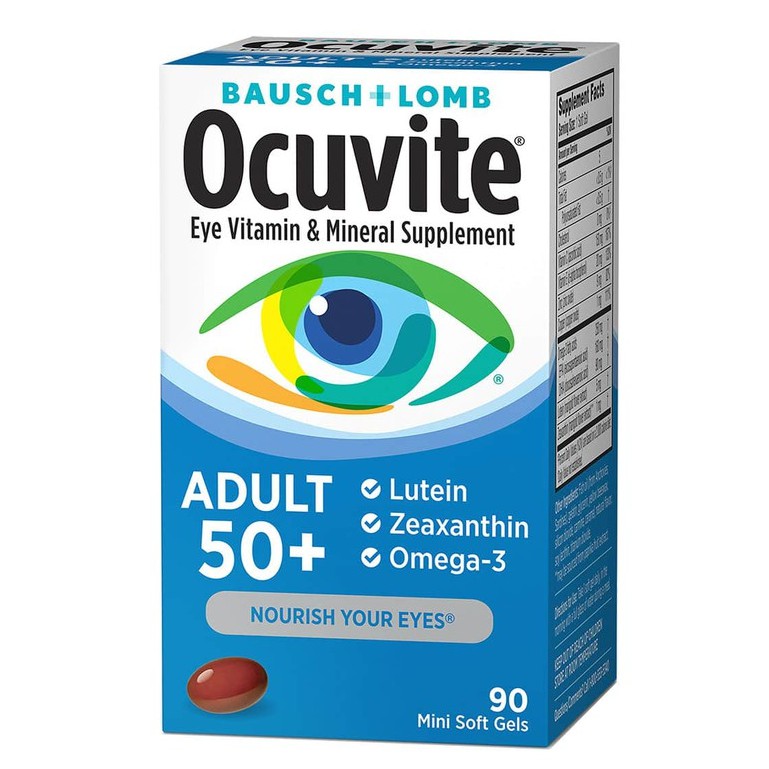 Ocuvite Adult 50+ Mini Softgels 90 VIÊN