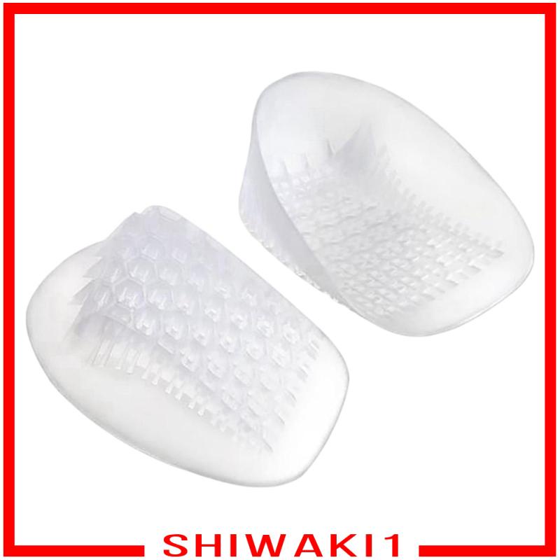 Set 2 Đệm Gel Mềm Lót Gót Chân Hấp Thụ Sốc Cả Ngày