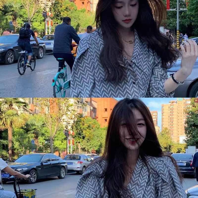 Áo Sơ Mi Tay Dài Phồng Dáng Rộng Thời Trang Mùa Xuân Trẻ Trung