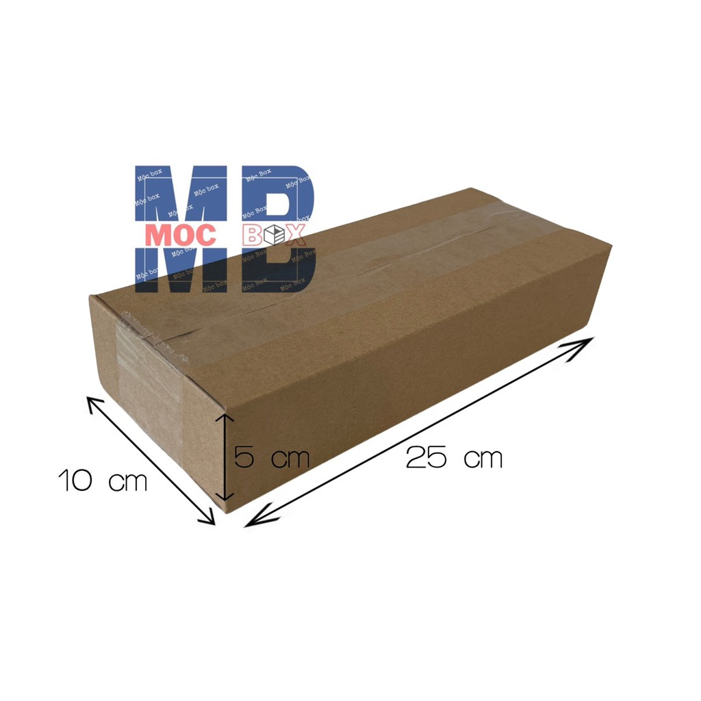 Combo 50 hộp 25x10x5 Thùng carton đóng gói hàng