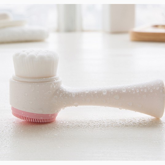 Cọ rửa mặt Hàn Quốc 2 mặt loại bỏ bụi bẩn, bã nhờn | BigBuy360 - bigbuy360.vn