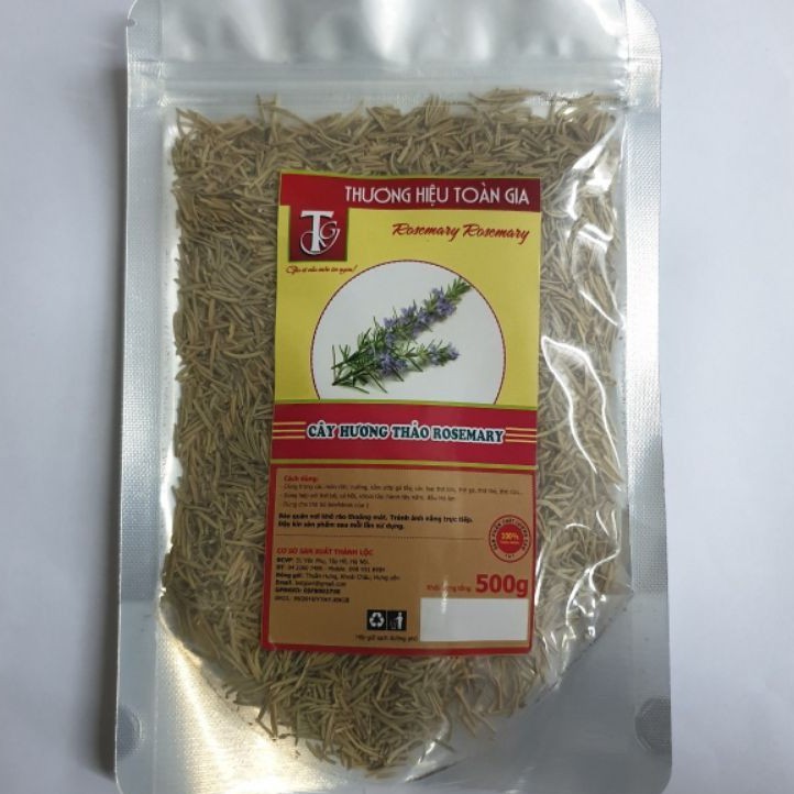 Lá hương thảo rosemary 100gr - Gia vị cho các món ăn phong cách phương Tây