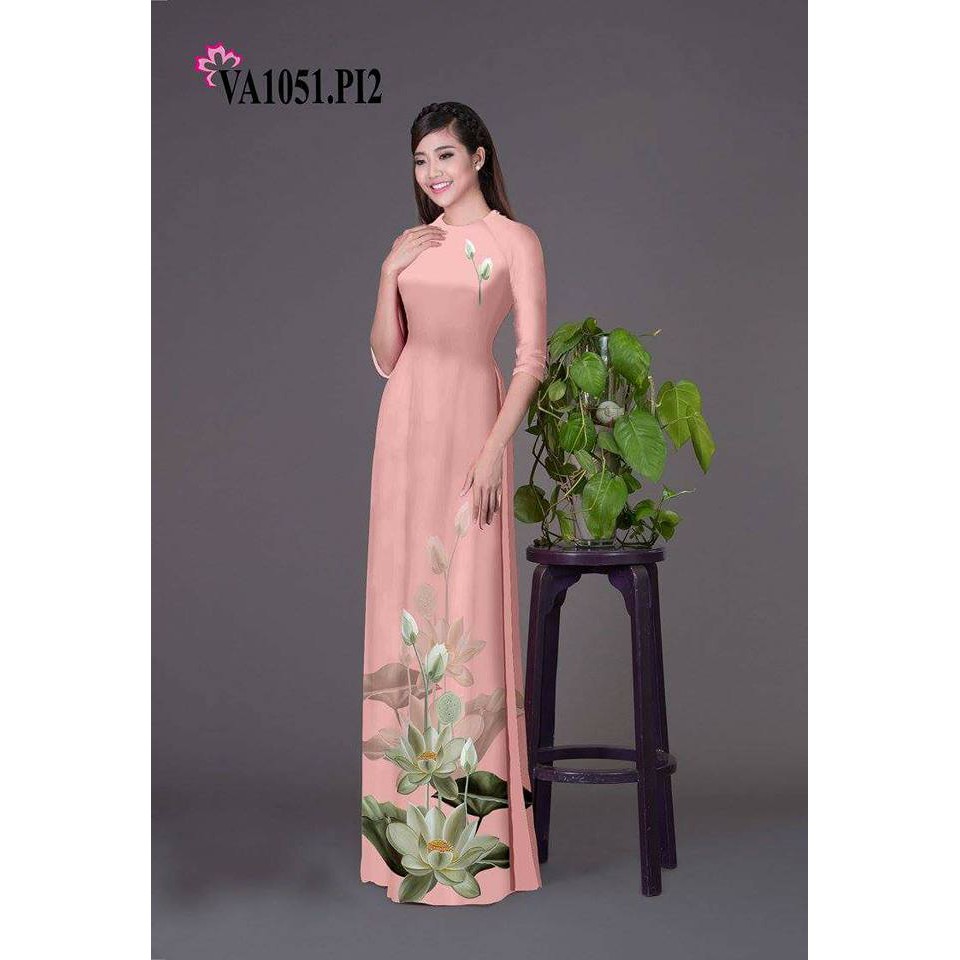 Vải áo dài,vải 3D