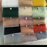 Vải organza lụa đủ màu 2020