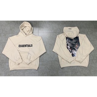 [ SALE SẬP SÀN ] Hoodie essentials fog full tag mạc và túi zip