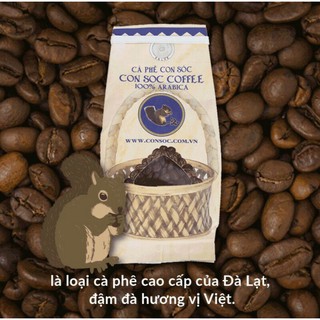 Cà Phê Con Sóc Arabica/ Espresso Dạng Hạt Gói 200G