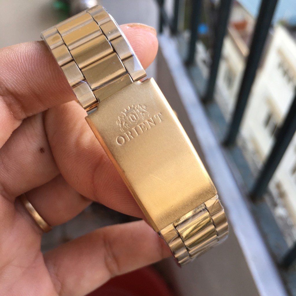 Đồng hồ nam orient 3 sao nhật máy nguyên bản  mặt xanh dương