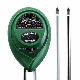 3 in 1 Soil Tester Meter Garden Lawn Moisture/Light/pH Test Tool
