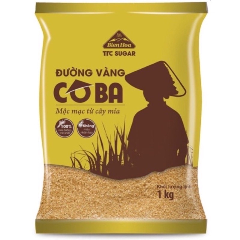 Đường Vàng Cô Ba bịch 1kg