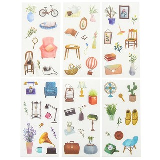 Set 48-120 Sticker Trang Trí Planner STG070