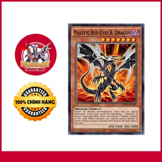 [EN][Thẻ Bài Yugioh Chính Hãng] Malefic Red-Eyes Black Dragon