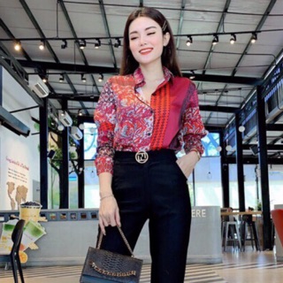 Quần legging phối khuyên dáng lửng